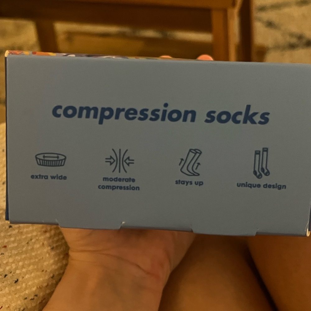 Lala Papa Compression Socks Set of 2 - Picture 6 of 7